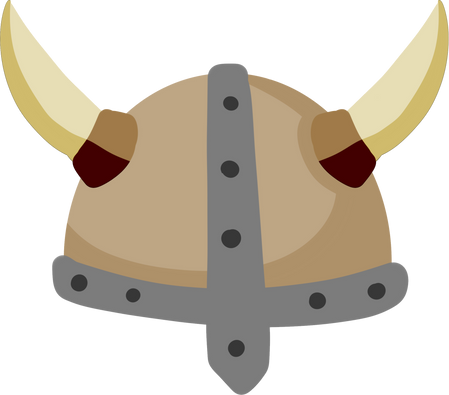 Viking helmet