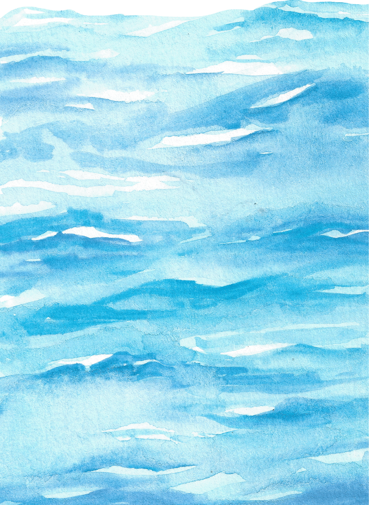 Ocean View Watercolor