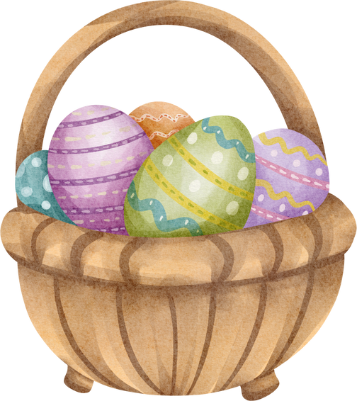 easter egg basket