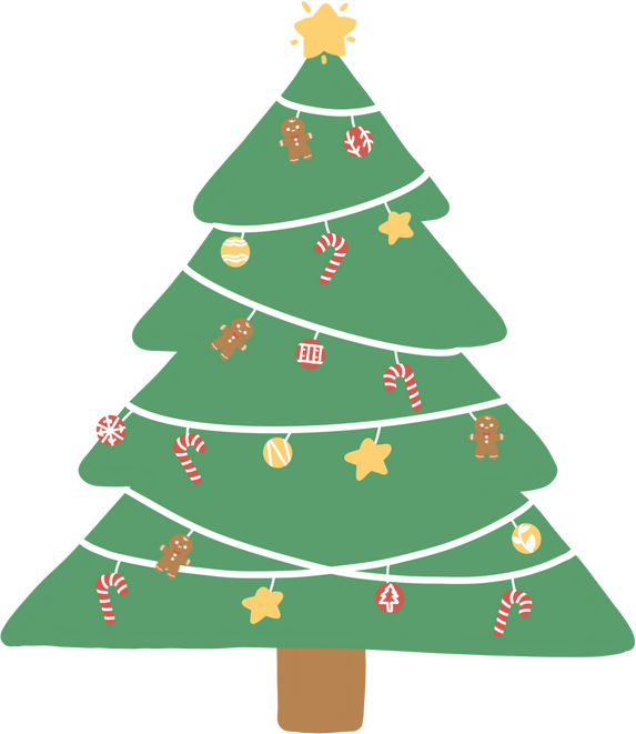 Christmas Tree Illustration