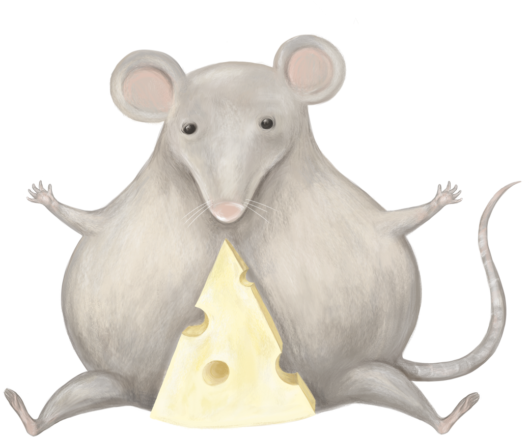 Fat Mouse with Cheese