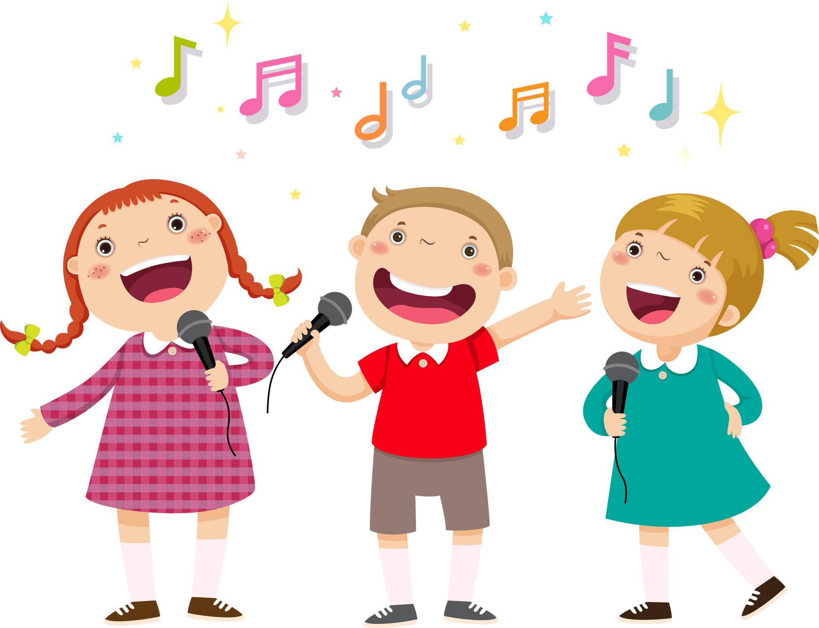 Children's Choir Illustration